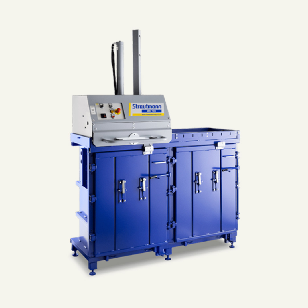 Compactador de resíduos Strautmann MK 700