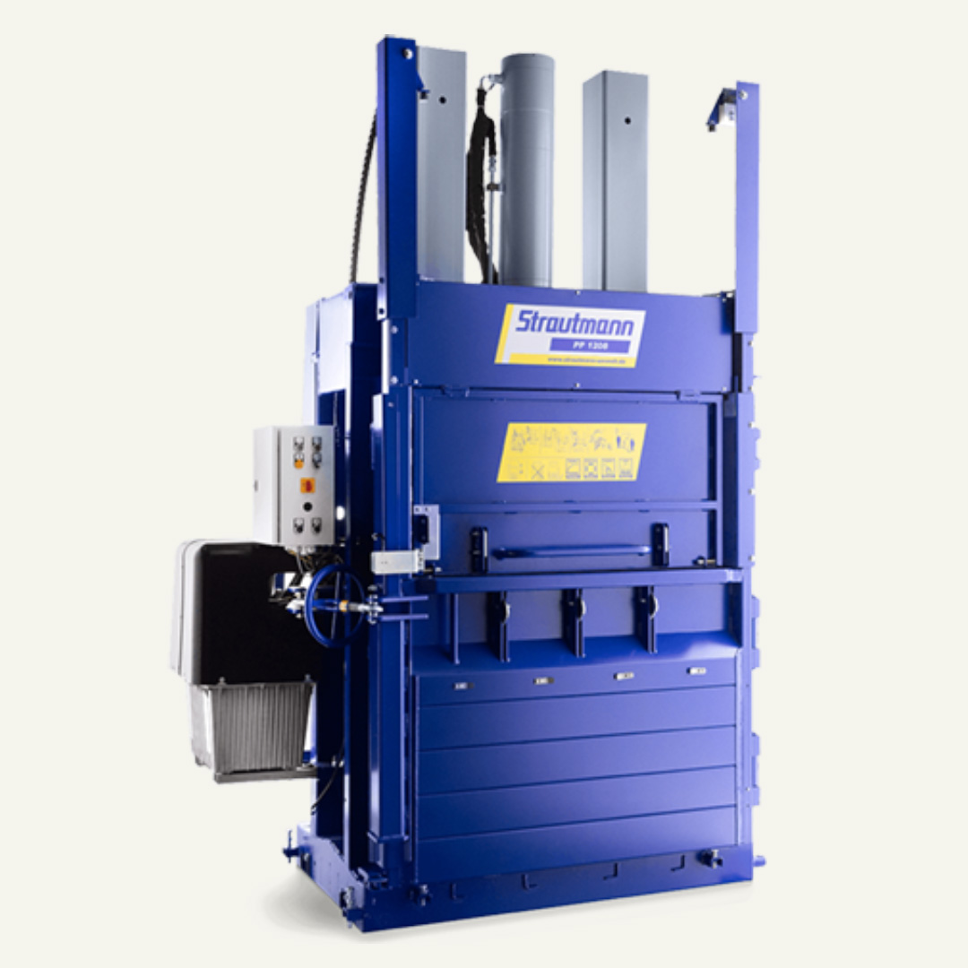 Prensa compactadora de resíduos Strautmann PP 1208