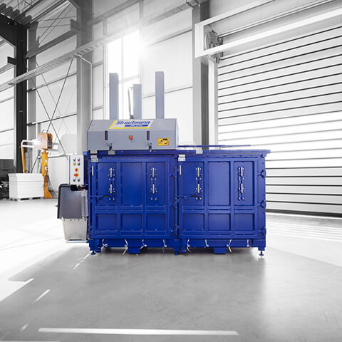 Compactador de resíduos Strautmann MK 1100