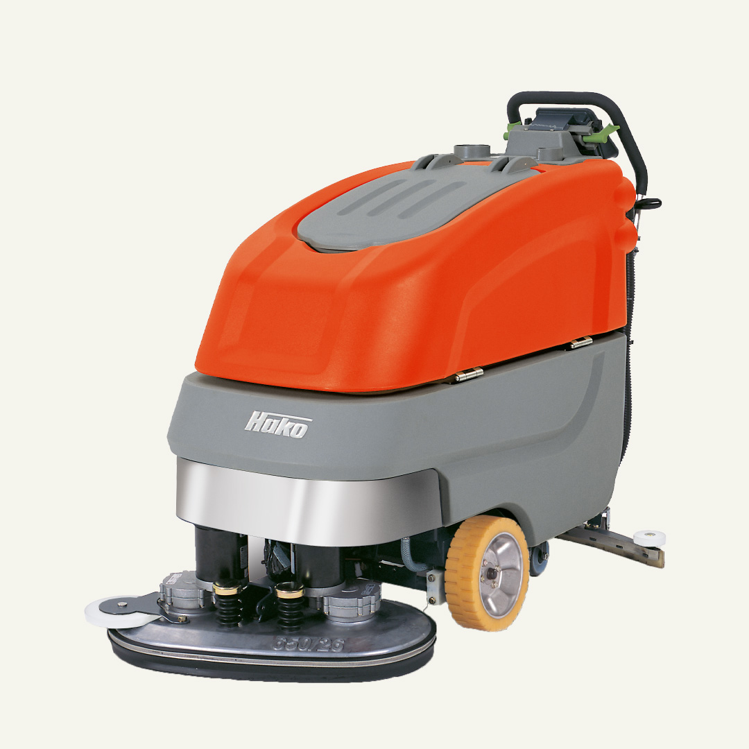 Lavadora-aspiradora Hako Scrubmaster B70 para limpeza profissional