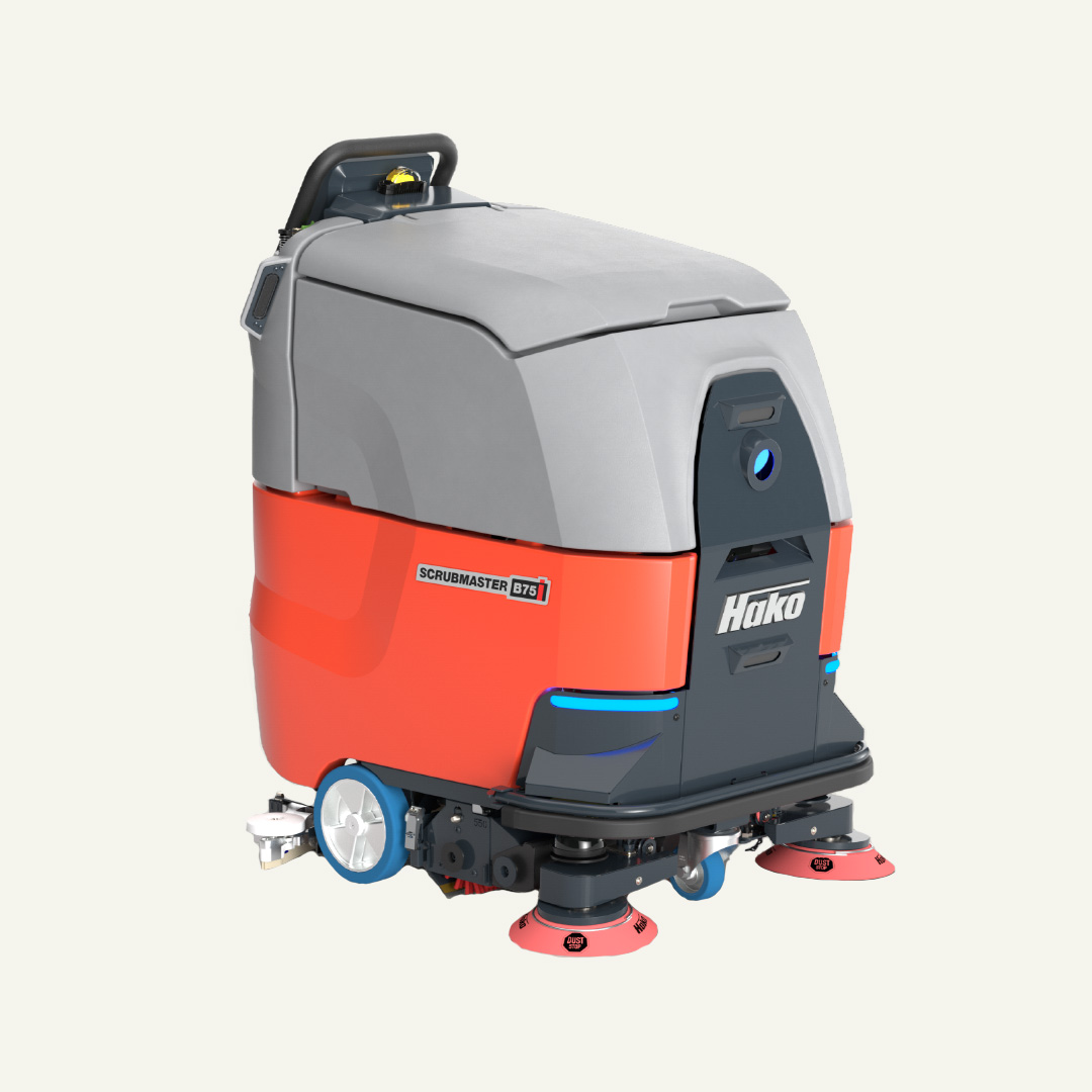 Lavadora-aspiradora Hako Scrubmastert B75 i para limpeza profissional