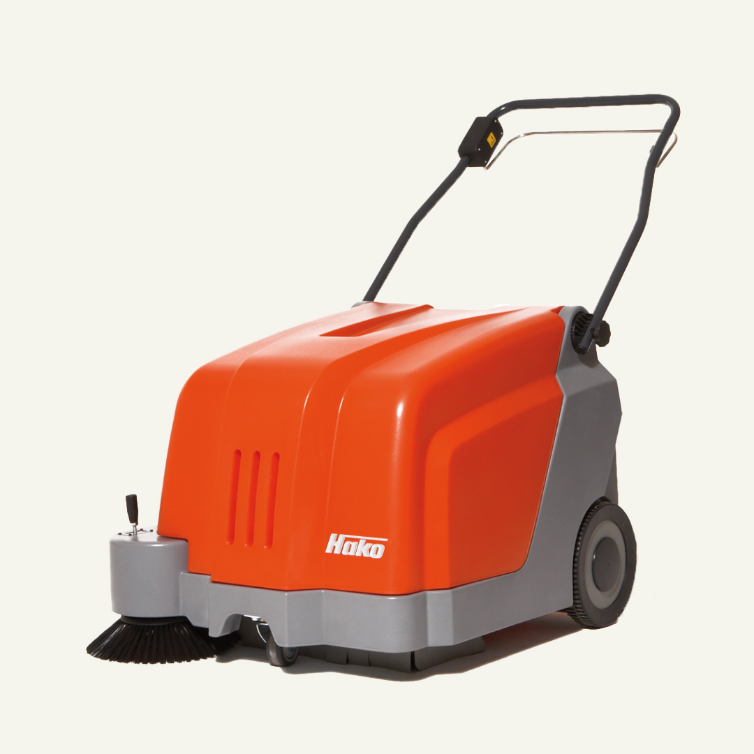 Varredora Hako Sweepmaster B500 para limpeza profissional